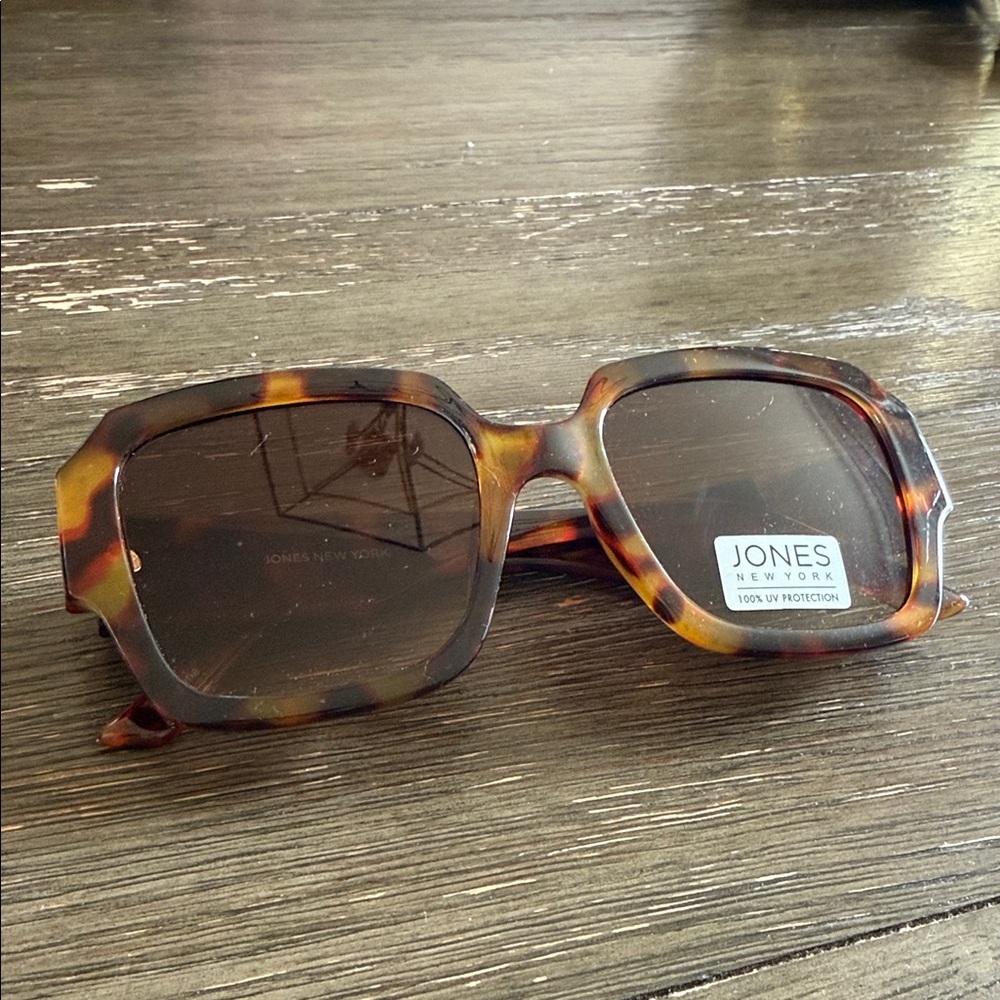 Jones New York Brown Tortoise Sunglasses